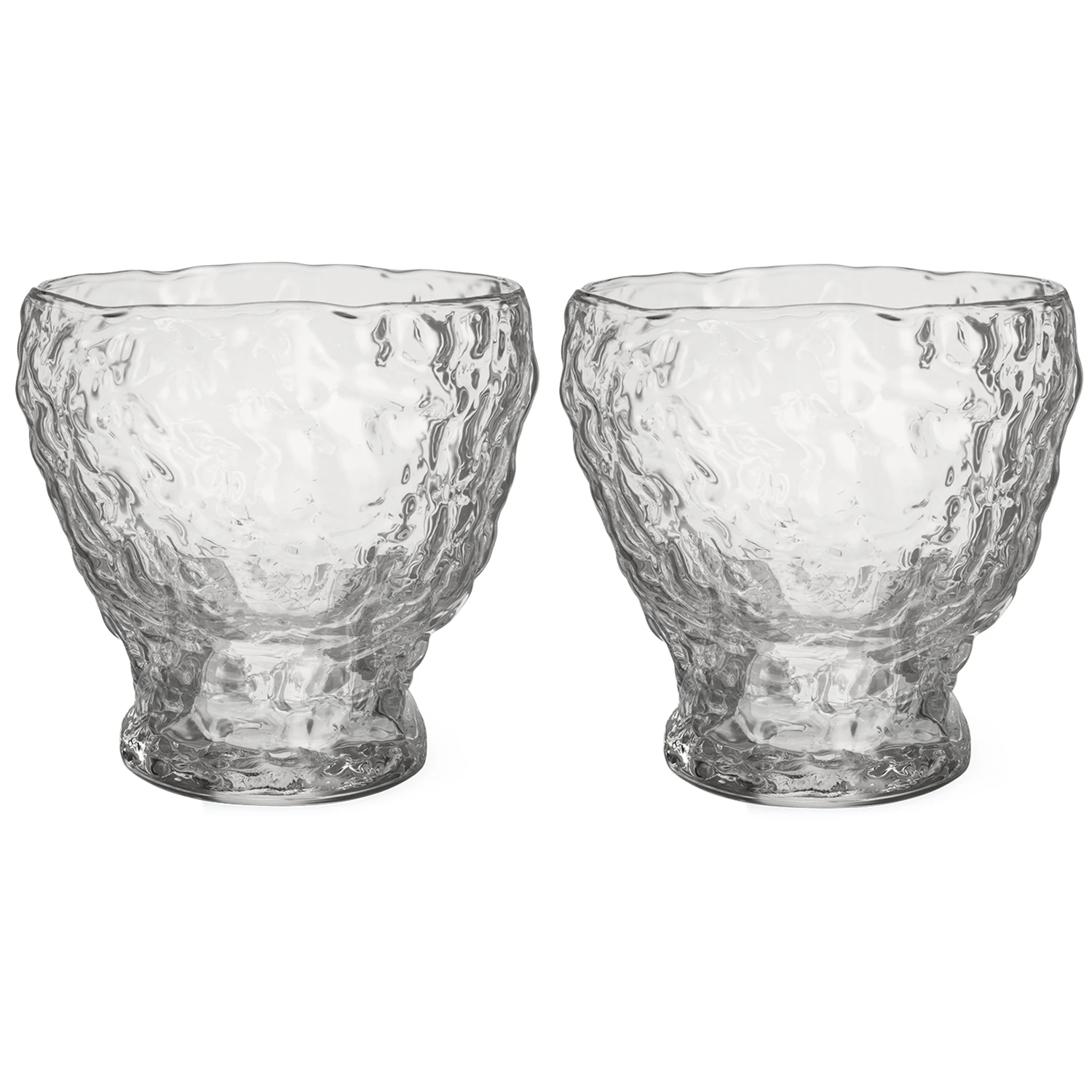 kosta boda moss tumblerglas 33 cl 2-pack - dricksglas kristallglas klar