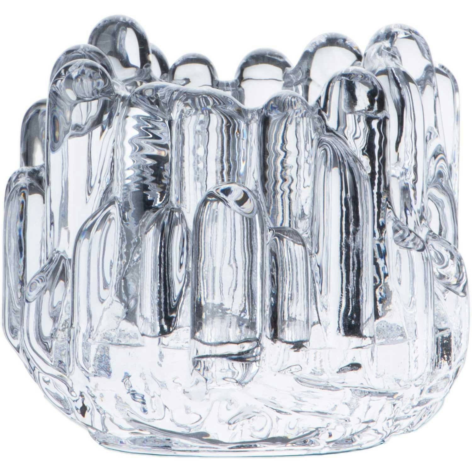 Kosta Boda Polar Ljush&aring;llare 8,6 Cm - Ljuslyktor Glas Klar