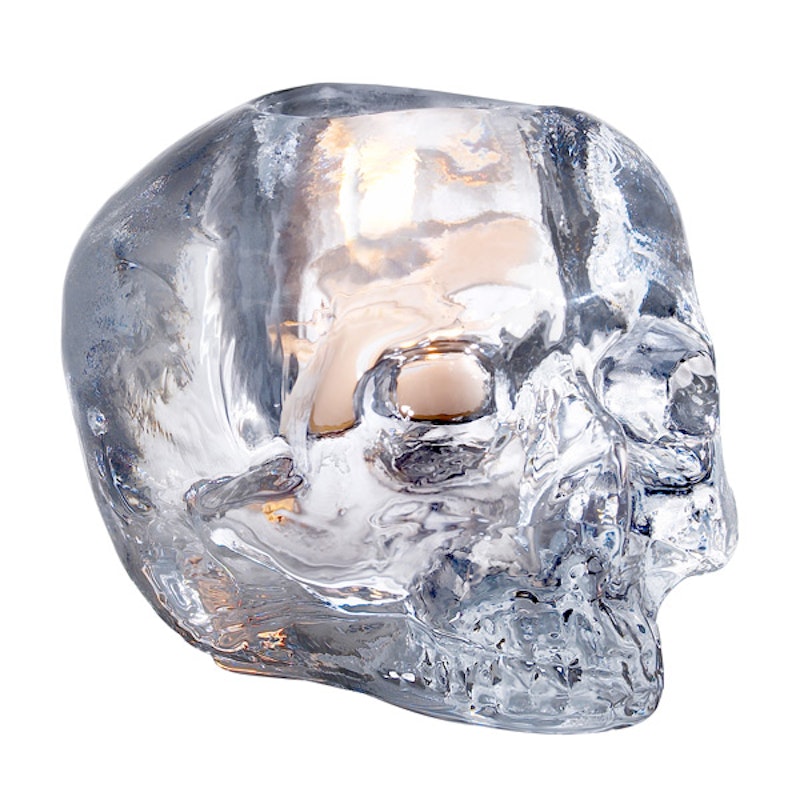 Still Life Ljuslykta Döskalle