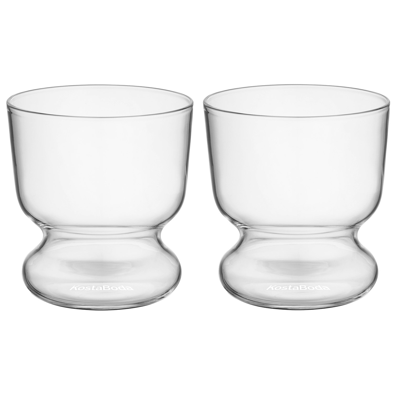 kosta boda viva old fashioned 2-pack 28 cl - dricksglas glas klar