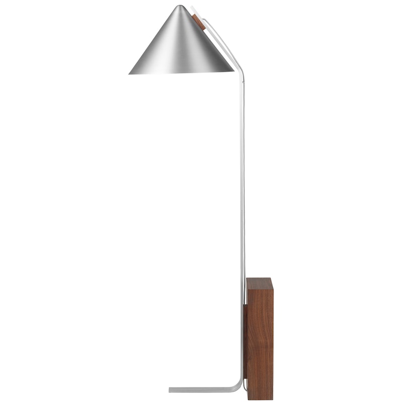 Cone Golvlampa, Borstad Aluminium