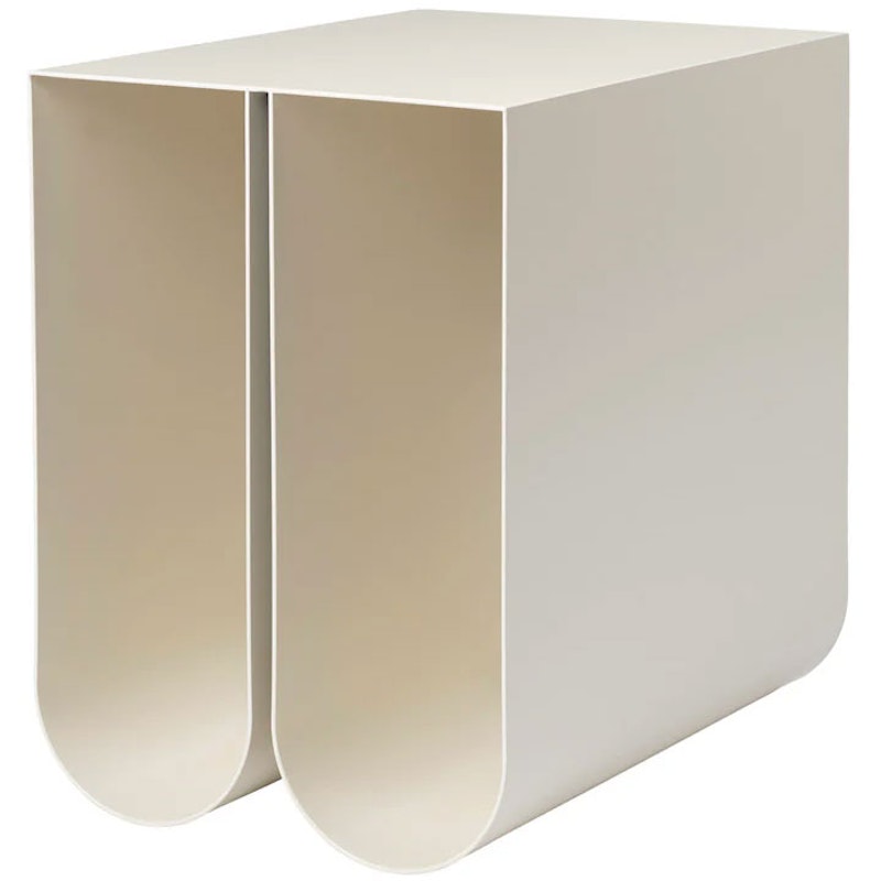 Curved Sidobord, Beige