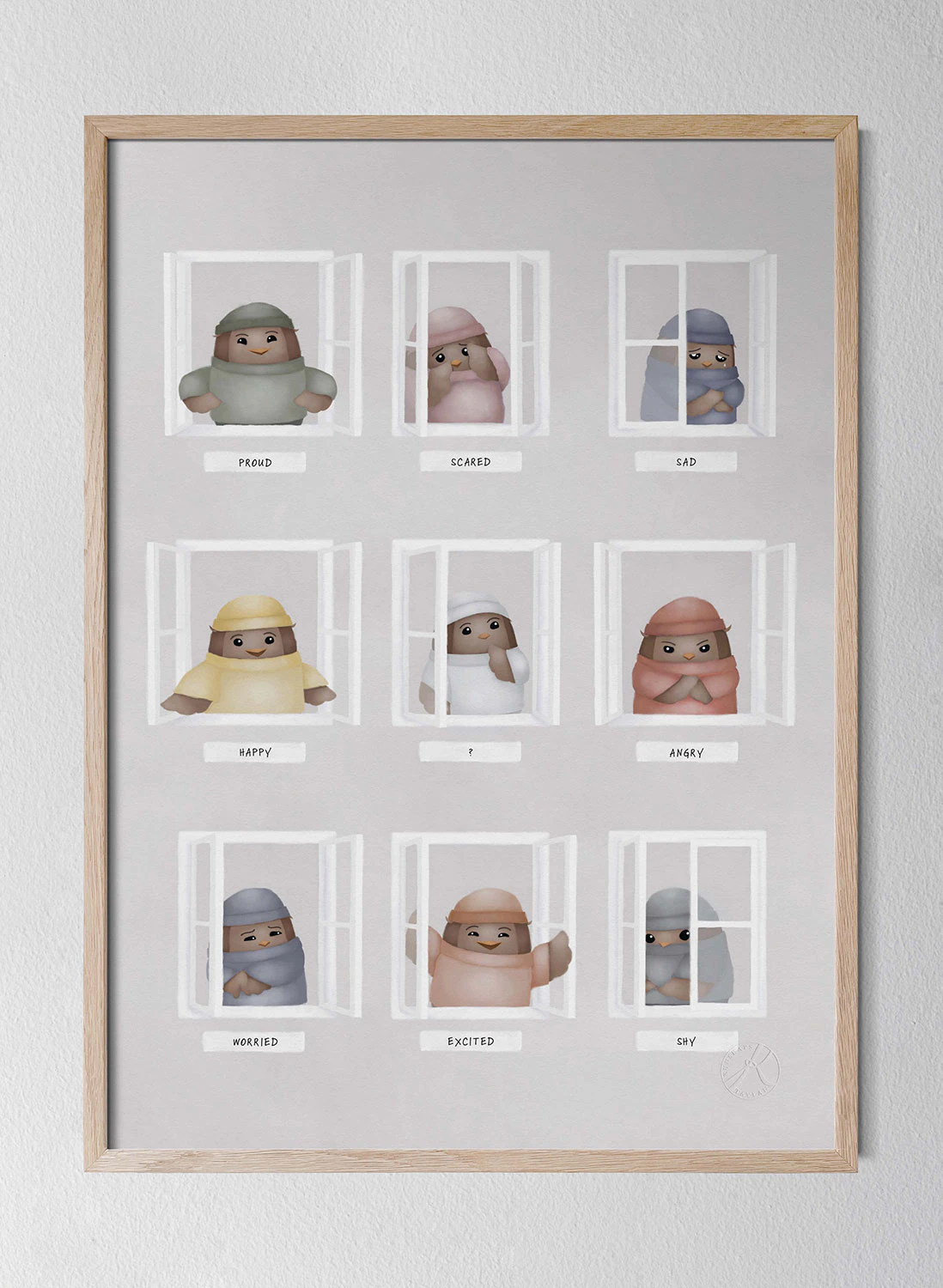 Kunskapstavlan® My Feelings Poster 30x40 Cm från Kunskapstavlan®, bild 4