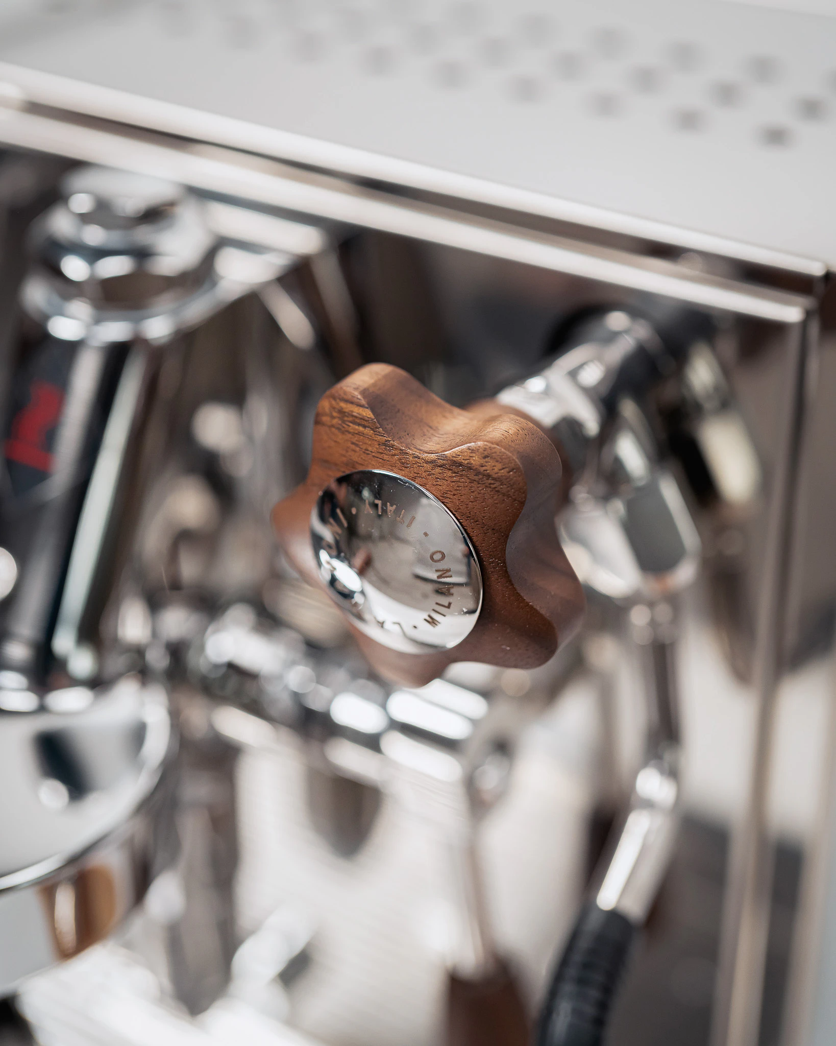 La Pavoni Botticelli/cellini Tillbehör Till Kaffemaskin 4 Delar, valnöt från La Pavoni, bild 2