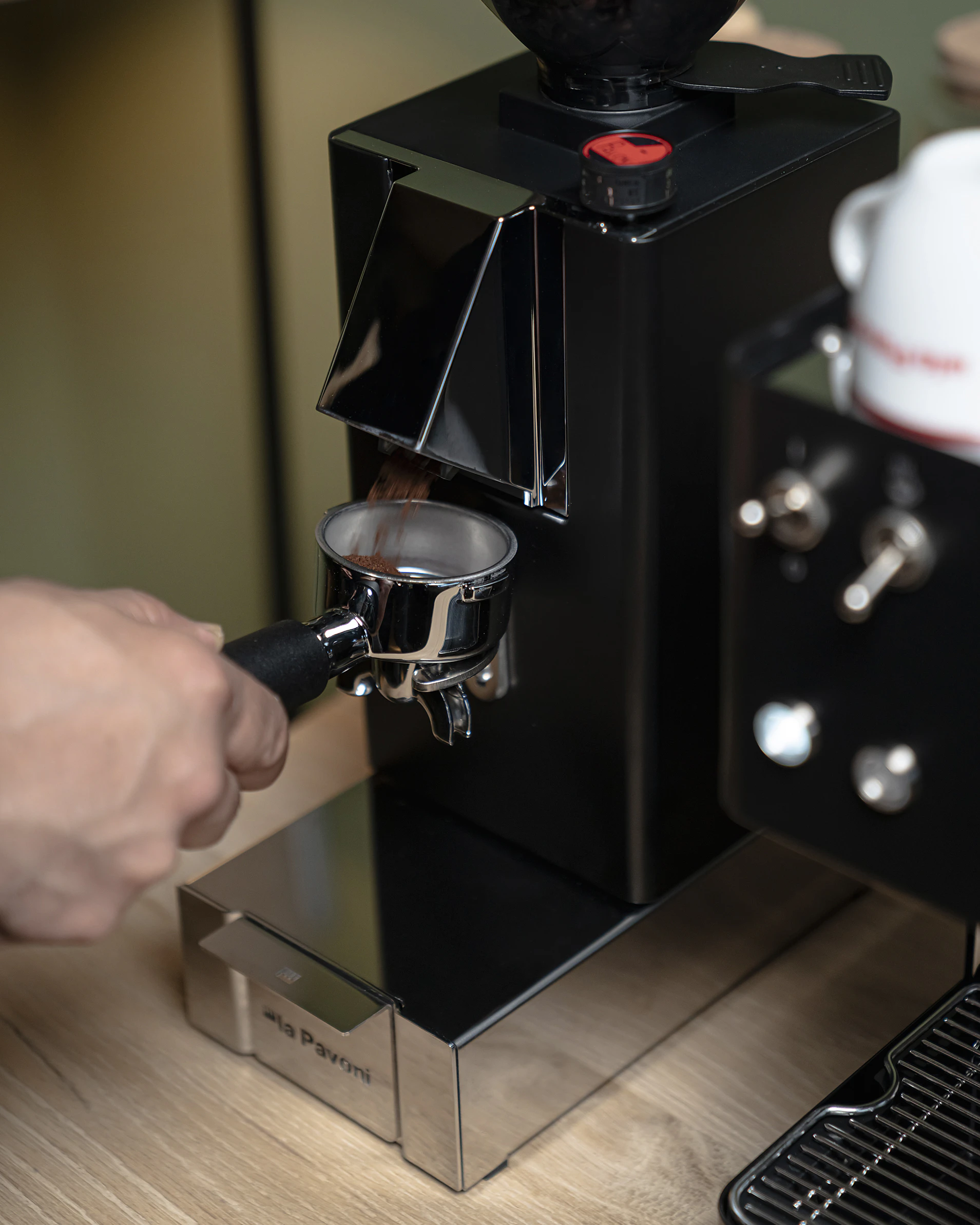 La Pavoni Kube Kaffekvarn, mattsvart från La Pavoni, bild 4