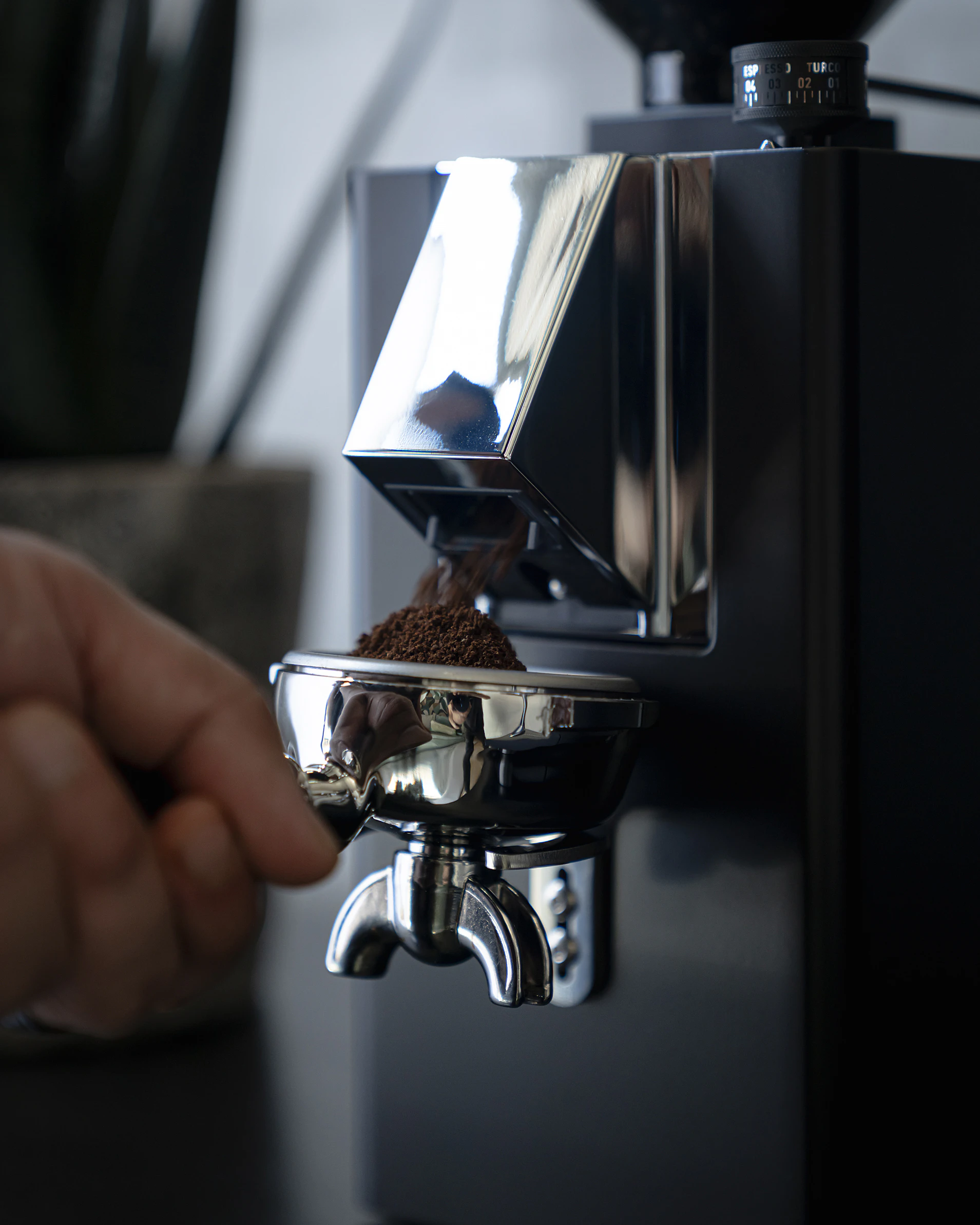 La Pavoni Kube Kaffekvarn, mattsvart från La Pavoni, bild 3