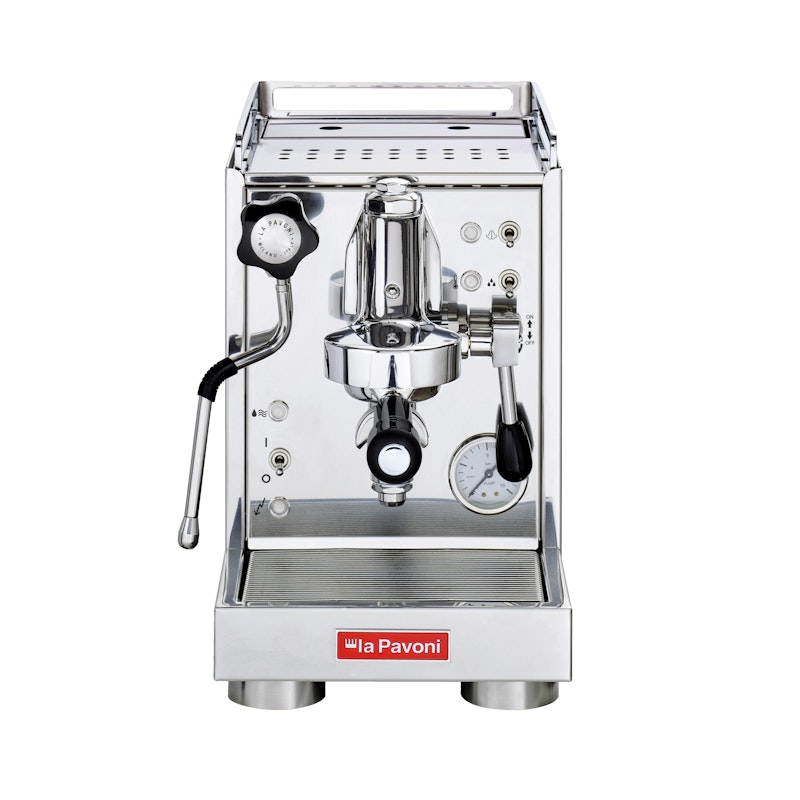 Mini Cellini Espressomaskin, Rostfritt Stål