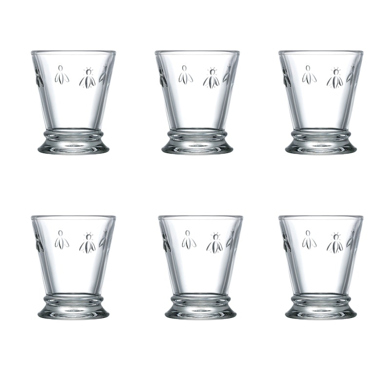 Abeille Dricksglas 6-pack, Klar