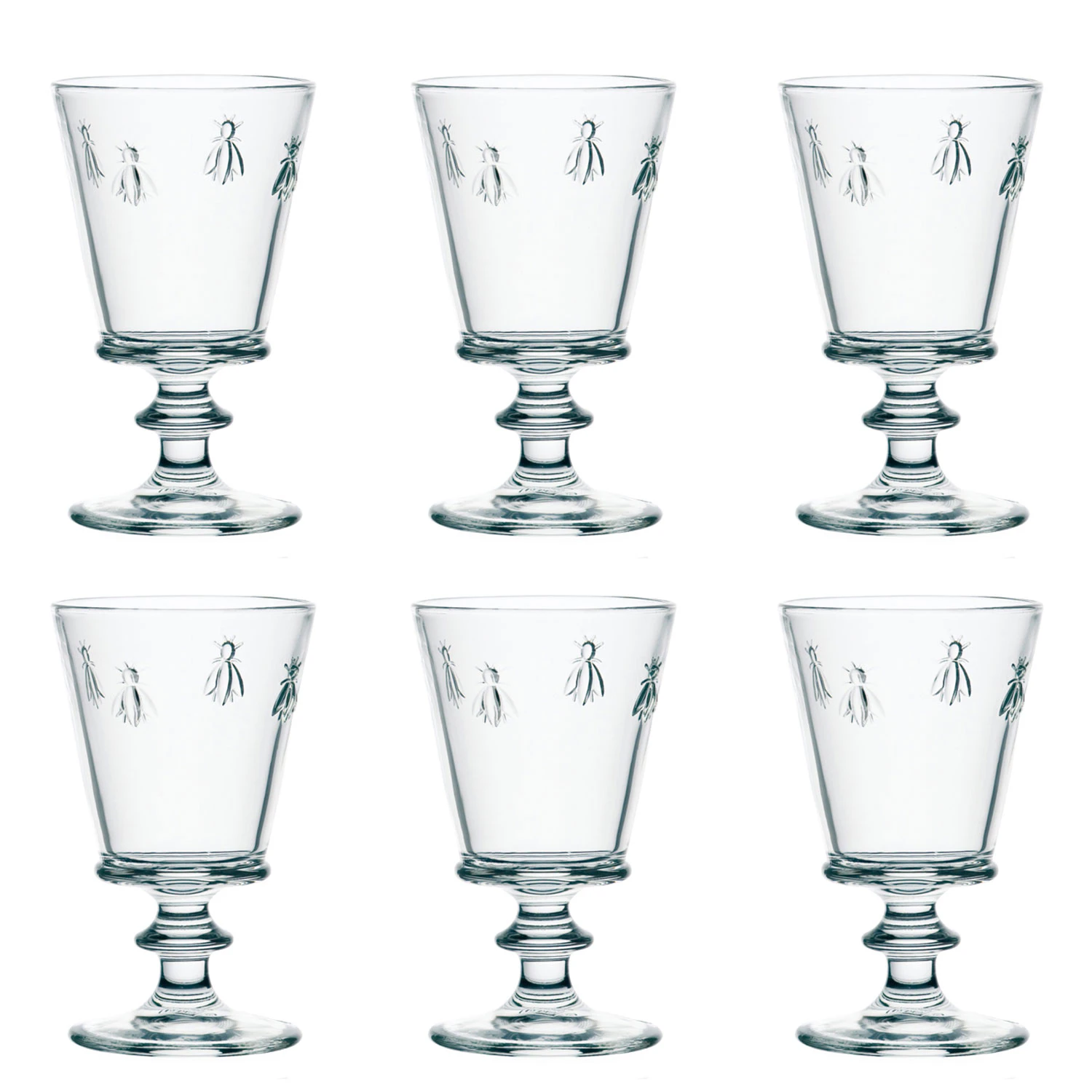 La Rochere Abeille Vin 35 Cl 6-pack - Vinglas Glas Klar