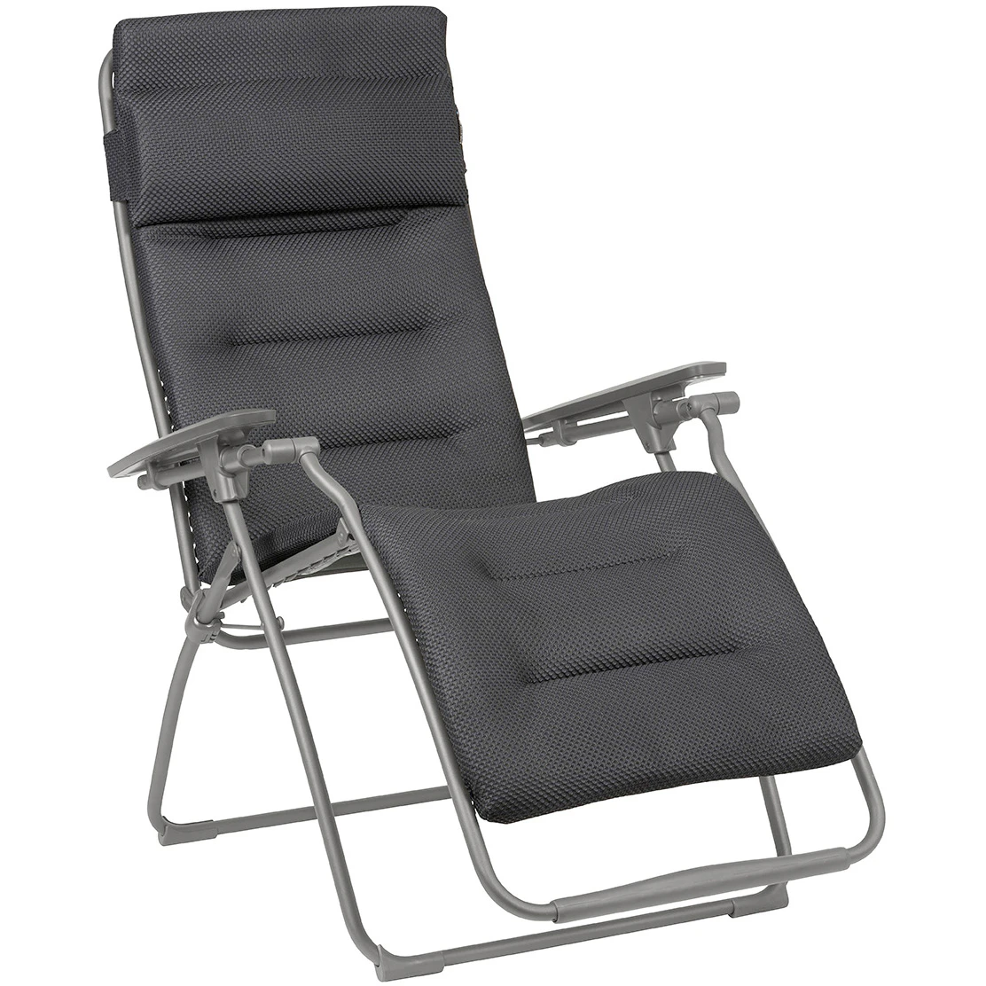 Lafuma Futura Becomfort&reg; Solstol - St&aring;l M&ouml;rkgr&aring;
