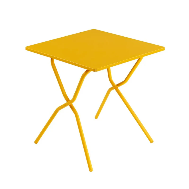Balcony Trädgårdsbord 64x70 cm, Gul