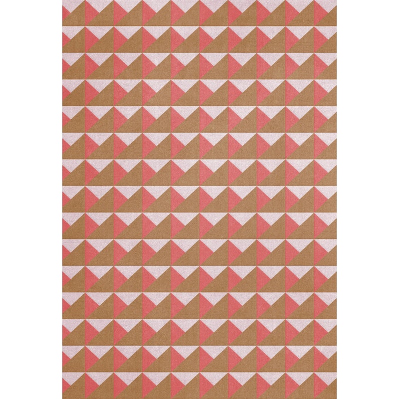 Triangle Ullmatta 250x350 cm, Persimmon Pink