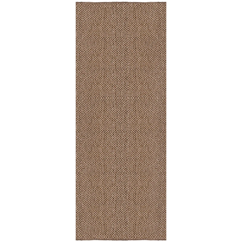 Basket Weave Sisalmatta 75x240 cm, Brun