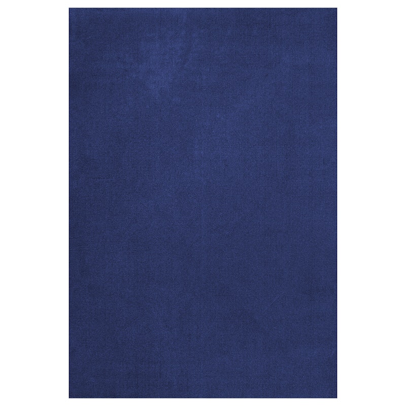 Classic Solid Ullmatta 180x270 cm, Blue Fonce