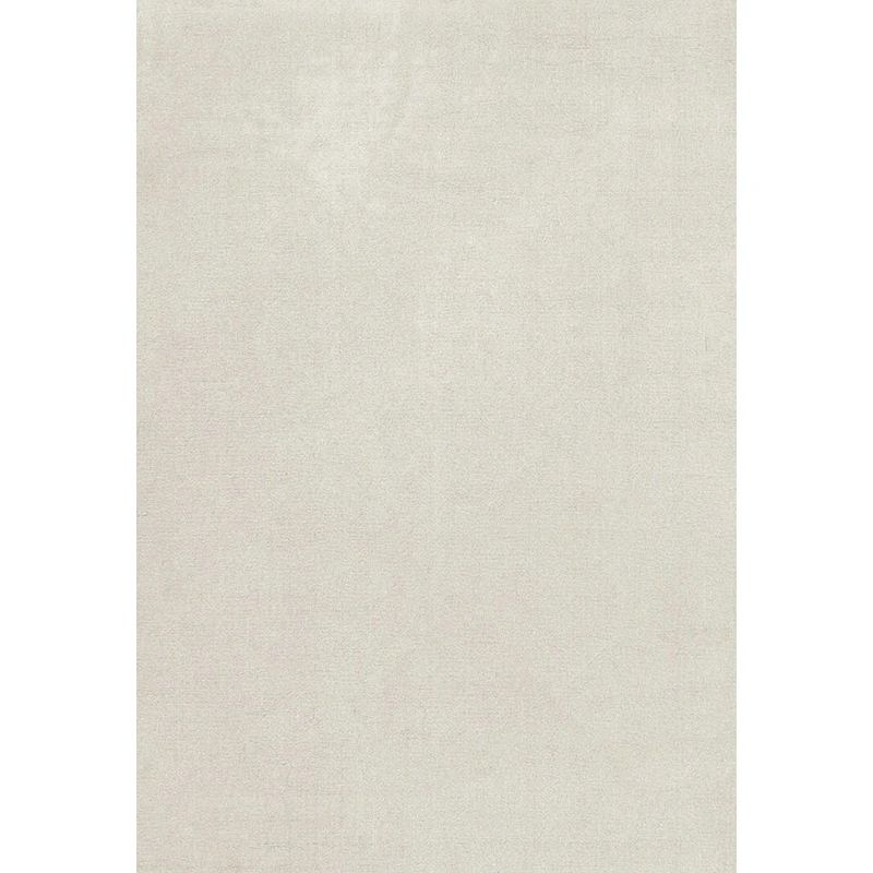 Layered Classic Solid Matta 180x270 Cm - Enfärgade mattor Ull Benvit