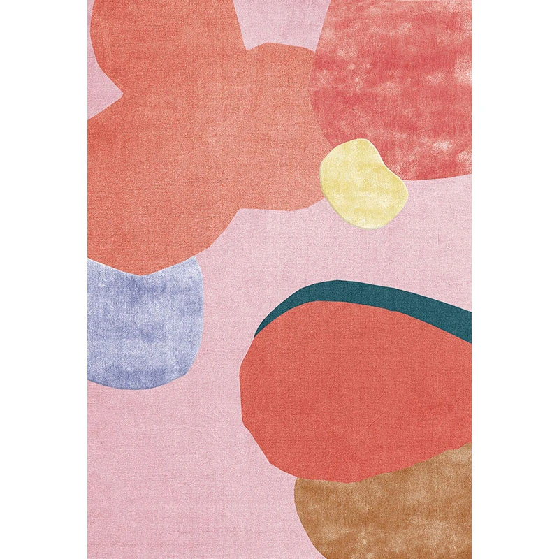 Layered Flower Field matta 180x270 Cm - Mönstrade mattor Ull Multi