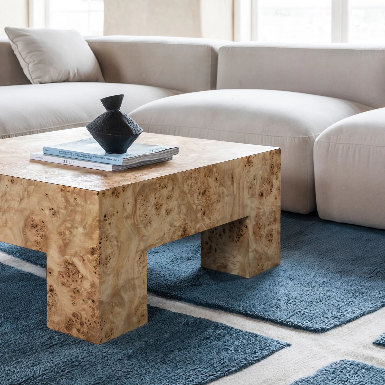 Layered Gotland Klint matta, cornflower blue från Layered, bild 2