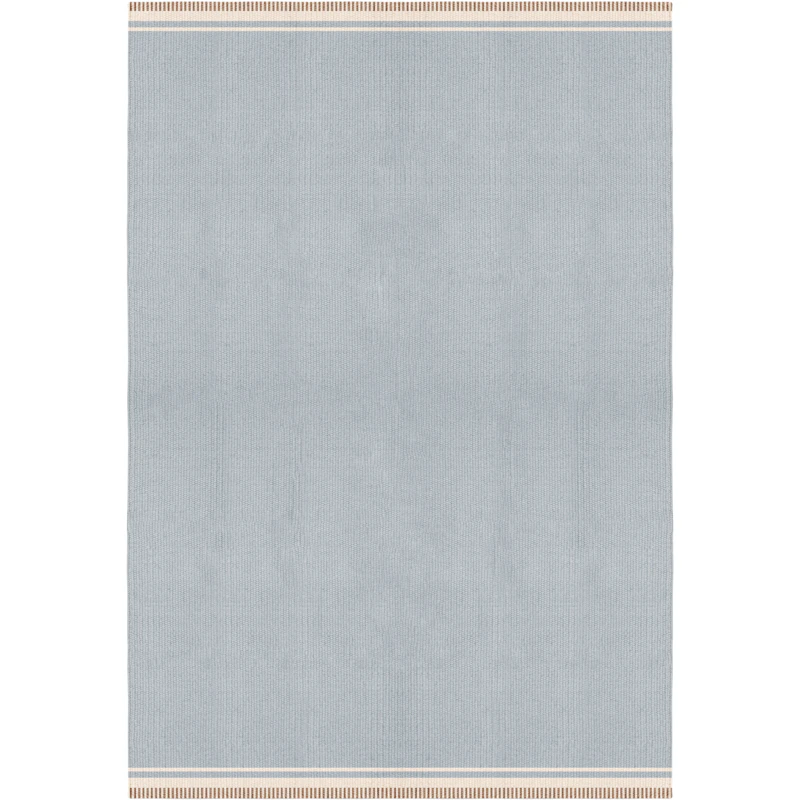 Röllakan Solid Ullmatta 180x270 cm, Sky Blue