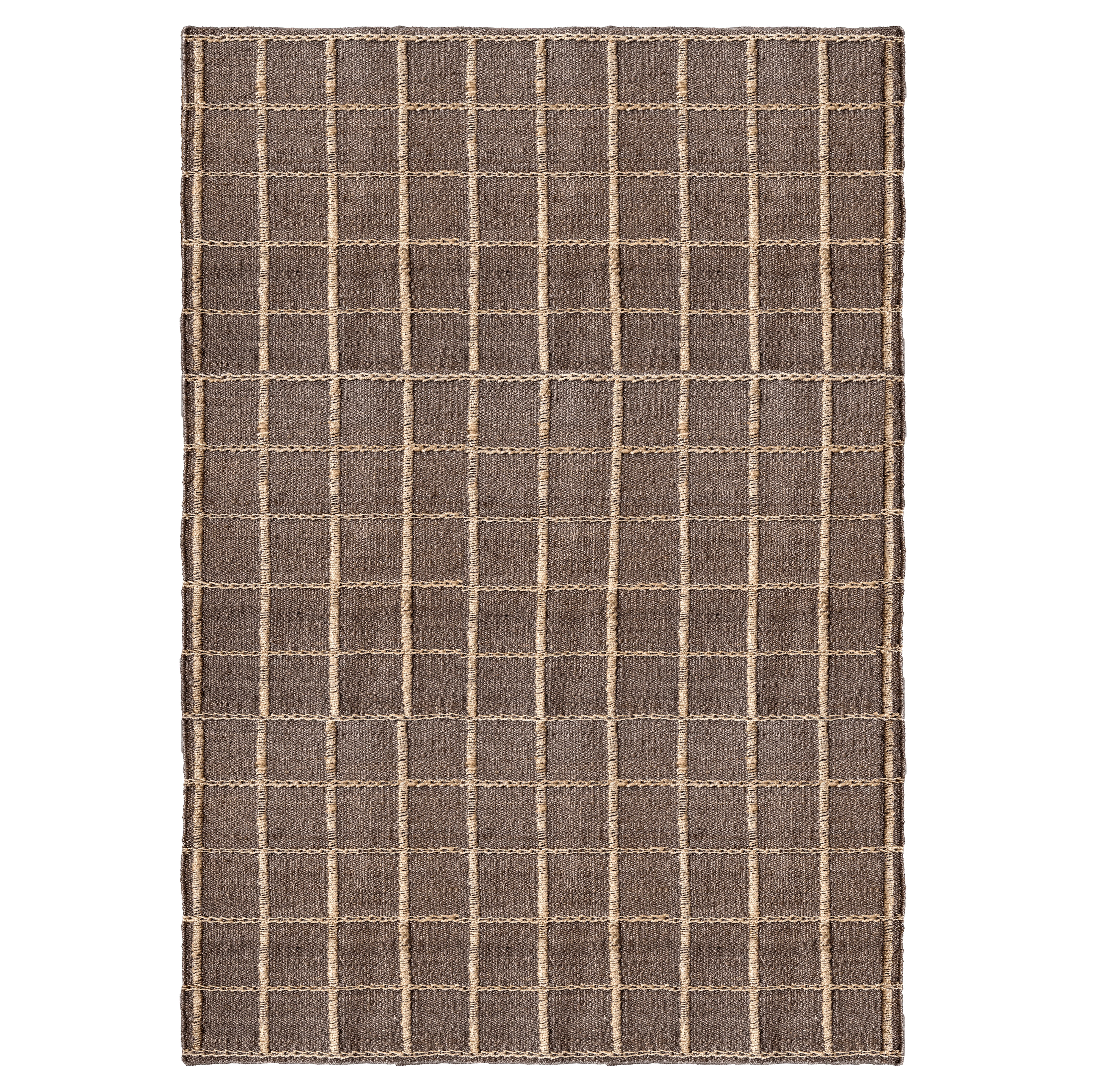 Layered Strata matta 250x350 Cm - Mönstrade mattor Jute Brun