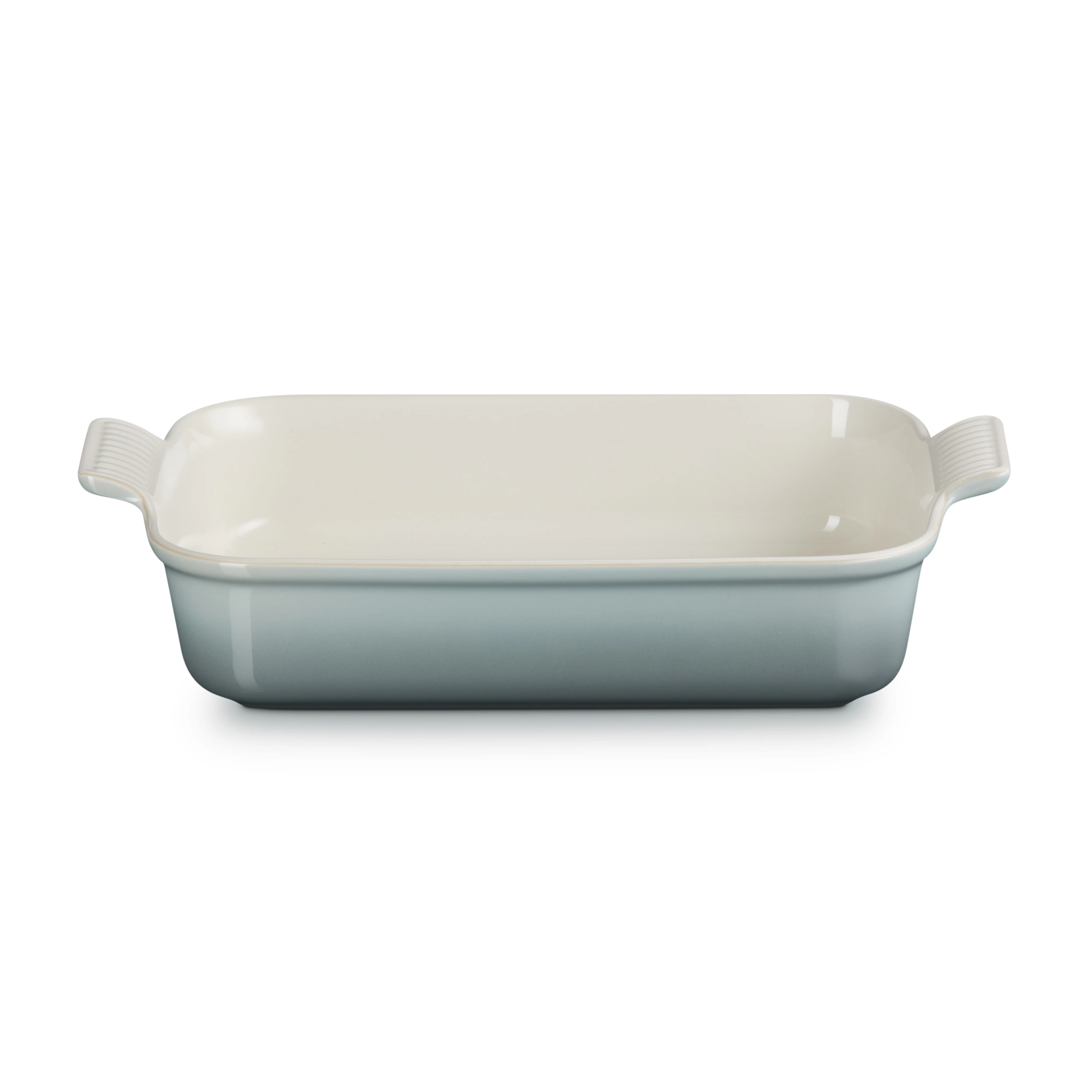 le creuset heritage ugnsform 32 cm - stengods sea salt