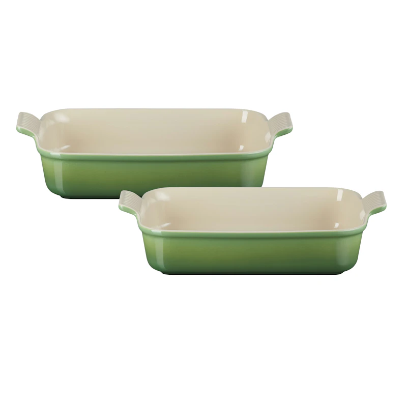 Heritage Ugnsformar 26 + 32 cm, Bamboo Green