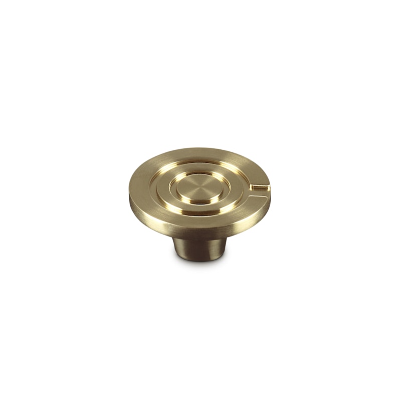 Ikon Knopp 55 mm, Guld