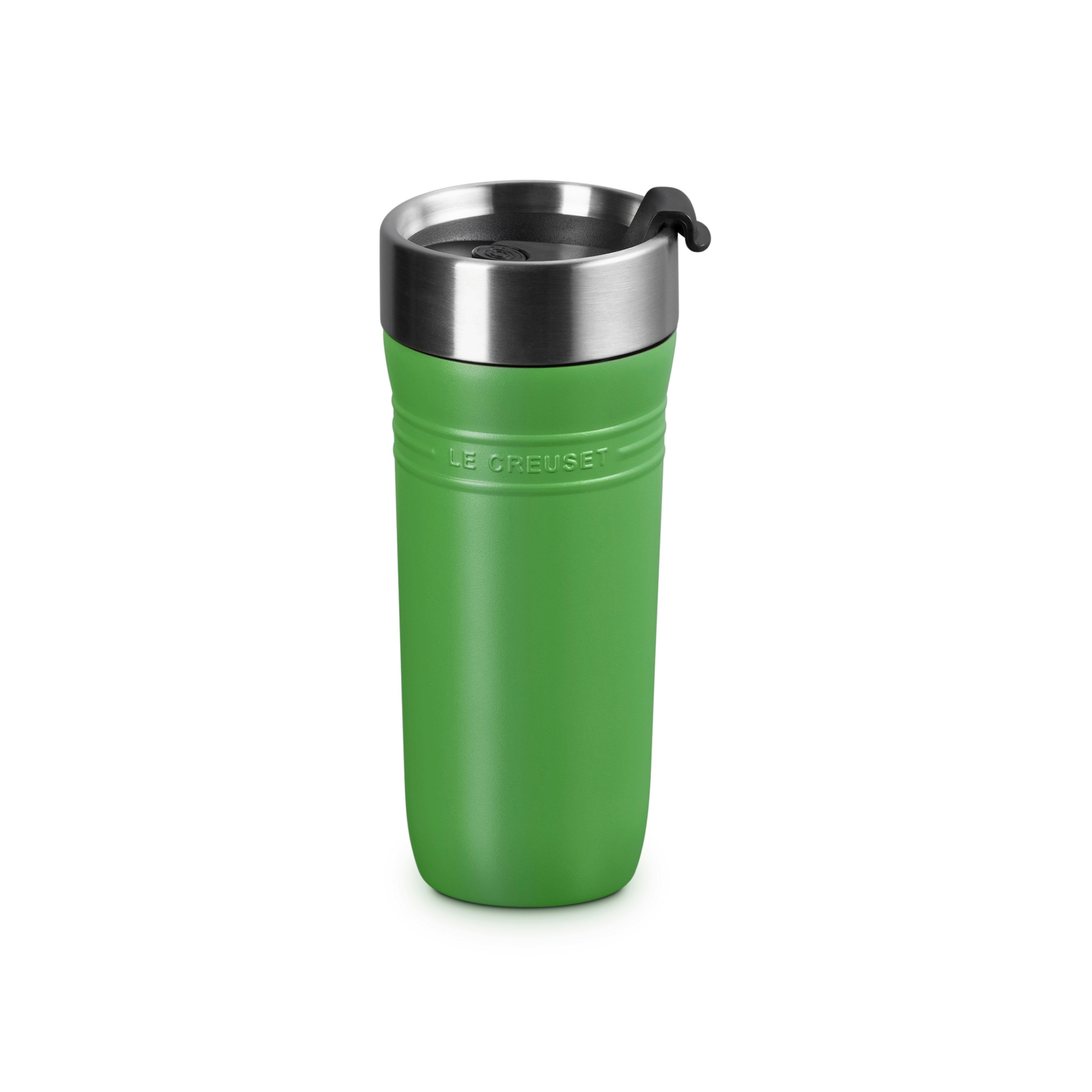 Le Creuset On The Go Mugg 350 Ml - Termosmuggar Rostfritt St&aring;l Bamboo Green