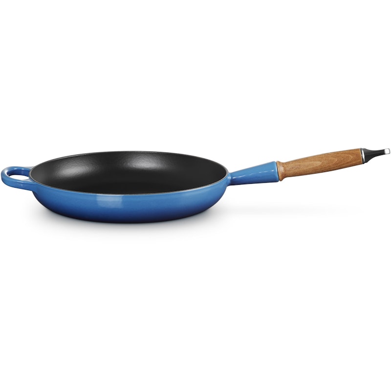 Signature Stekpanna Med Trähandtag 28 cm, Azure