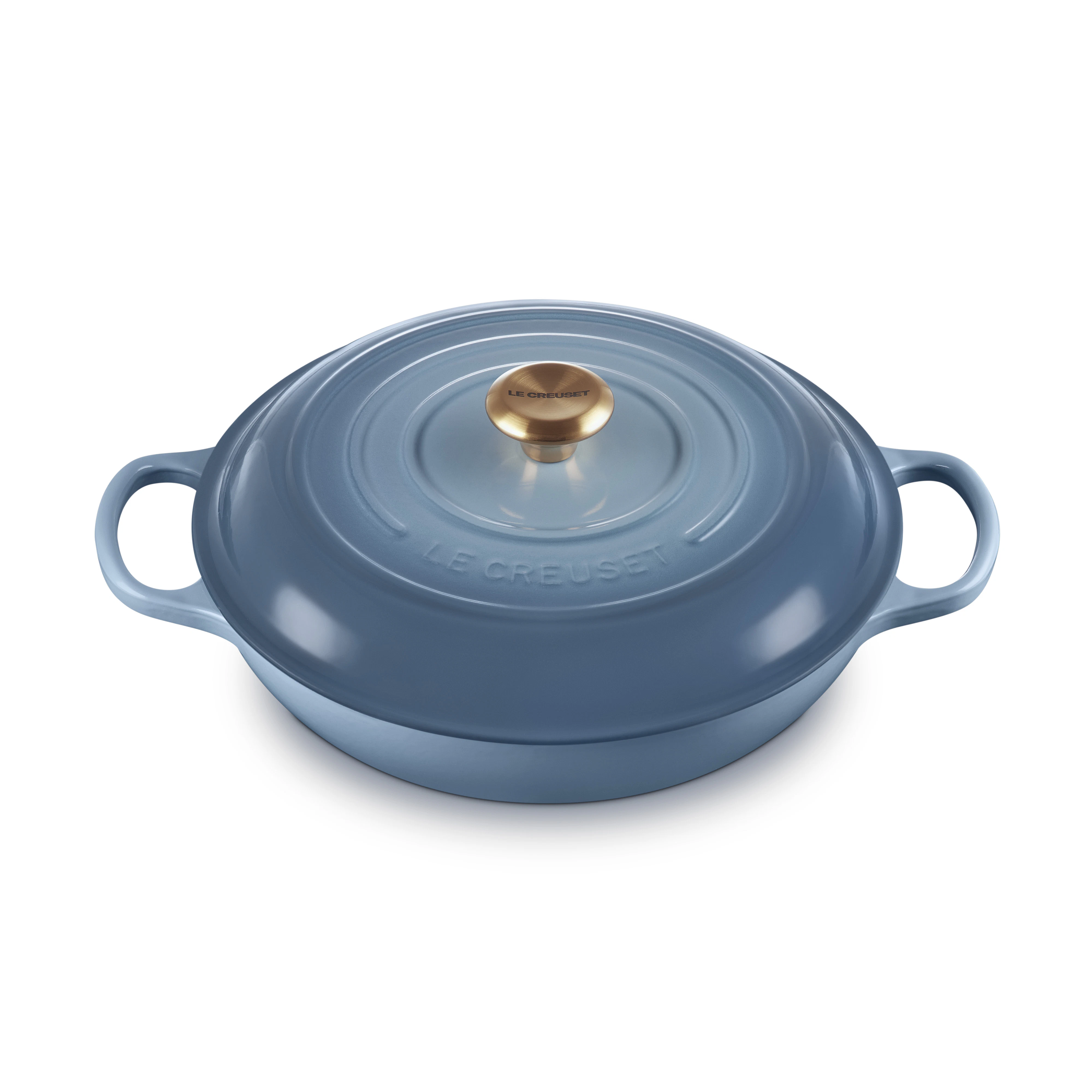 Le Creuset Signature Buffetgryta 30 Cm - Grytor Emaljerat Gjutj&auml;rn Chambray