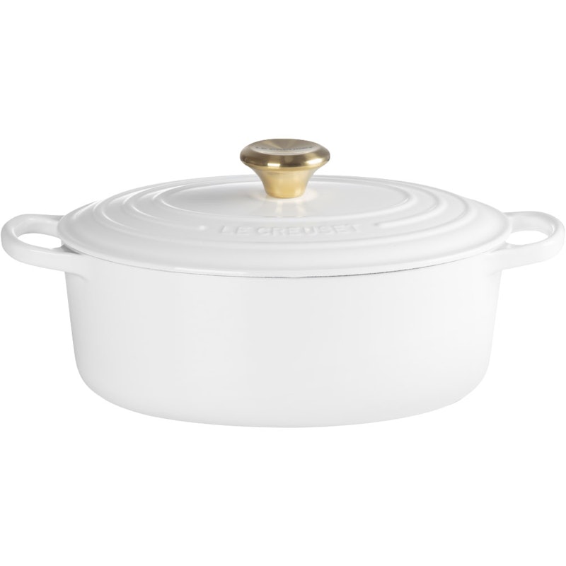 Signature Gryta Oval 27 cm, Vit