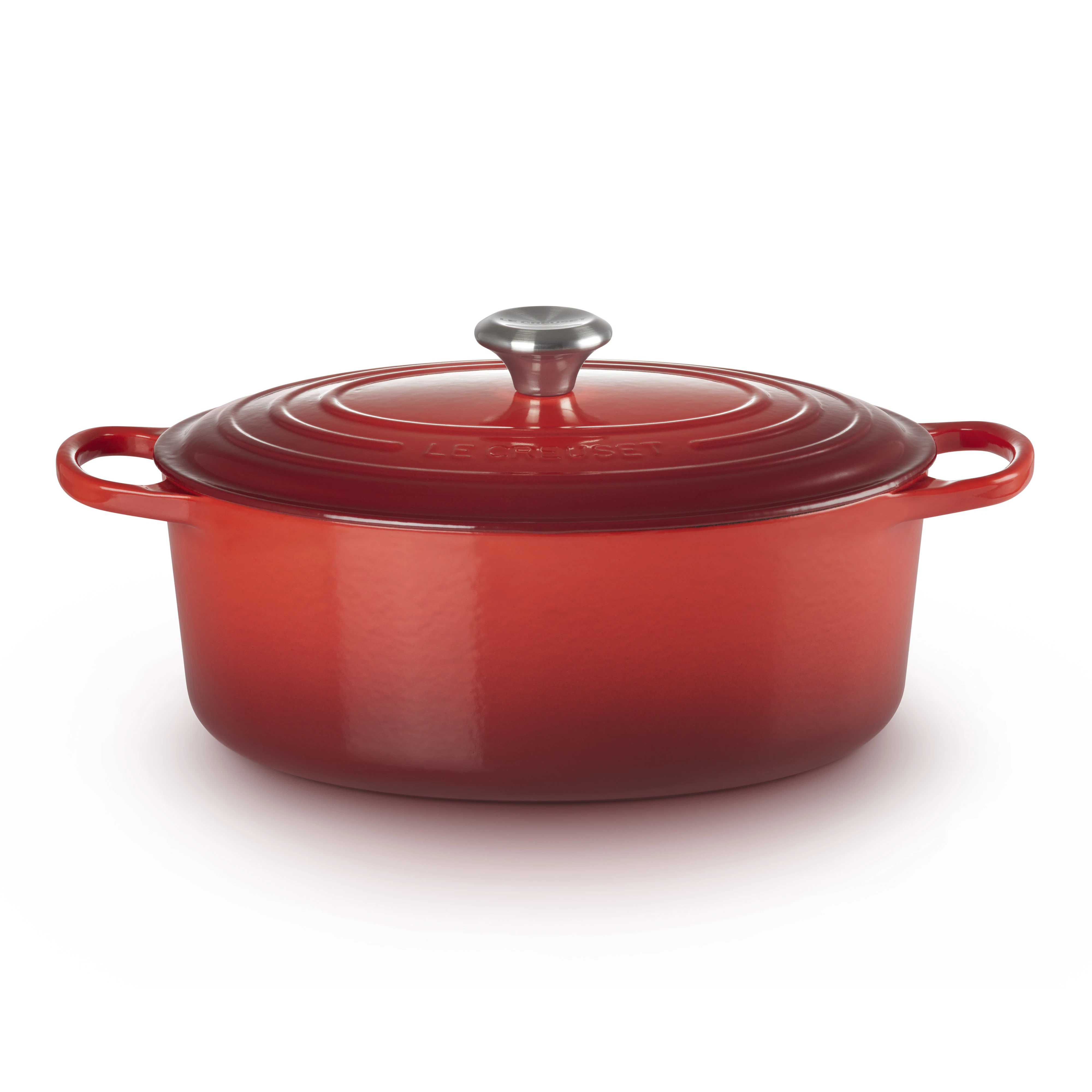 Le Creuset Signature Gryta Oval 31 Cm, cerise från Le Creuset, bild 3