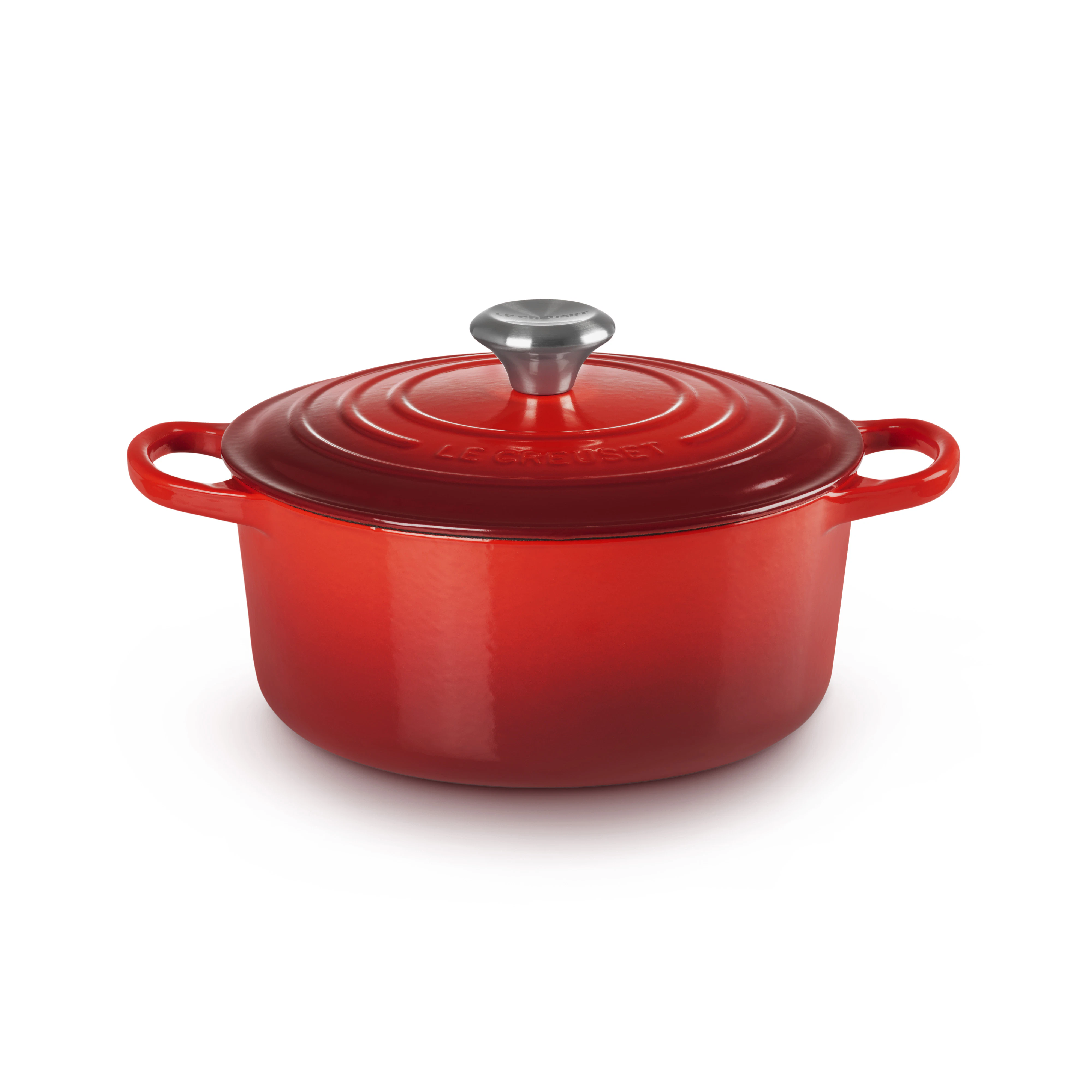 Le Creuset Signature Gryta Rund 24, cerise från Le Creuset, bild 3