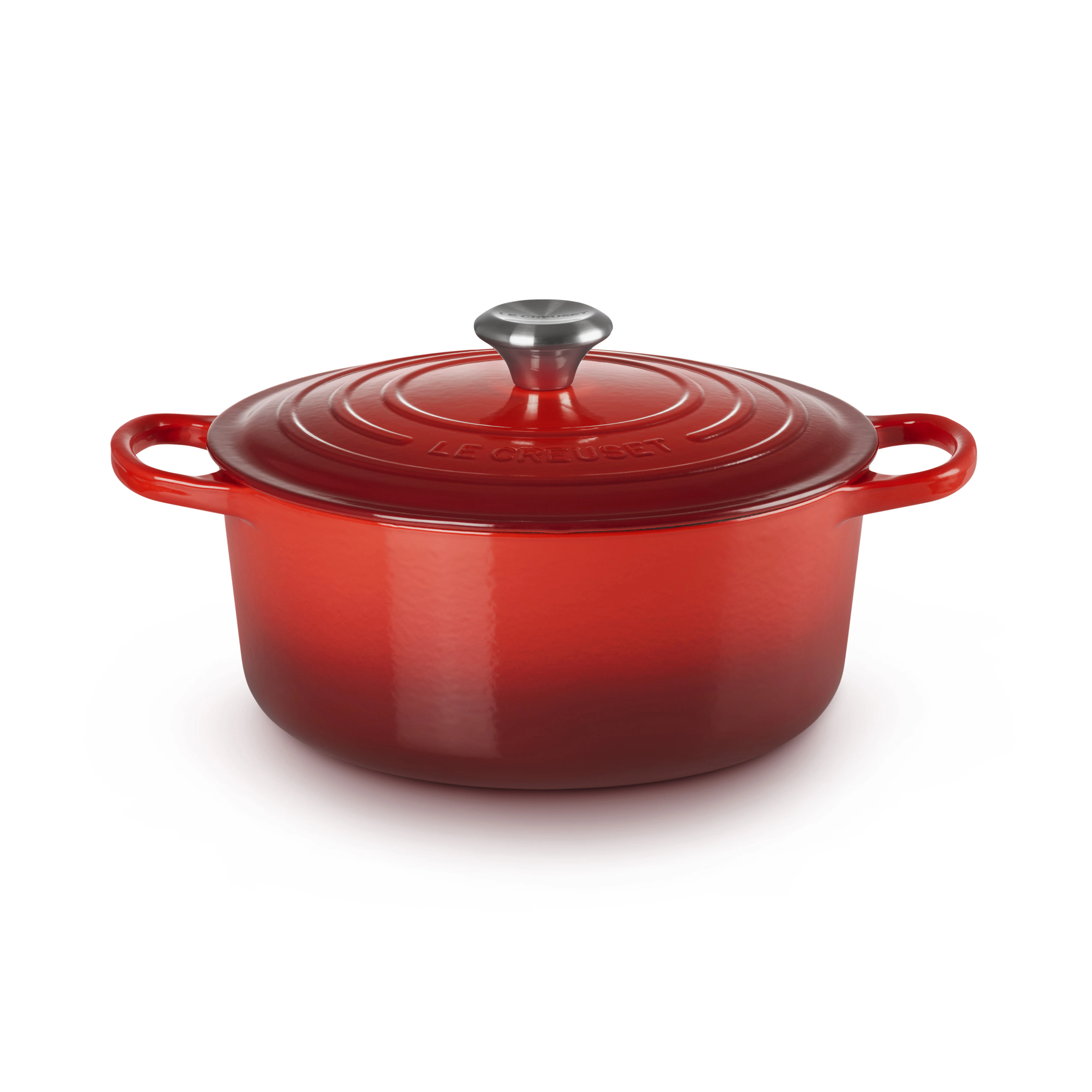 Le Creuset Signature Gryta Rund 26 Cm, cerise från Le Creuset, bild 3