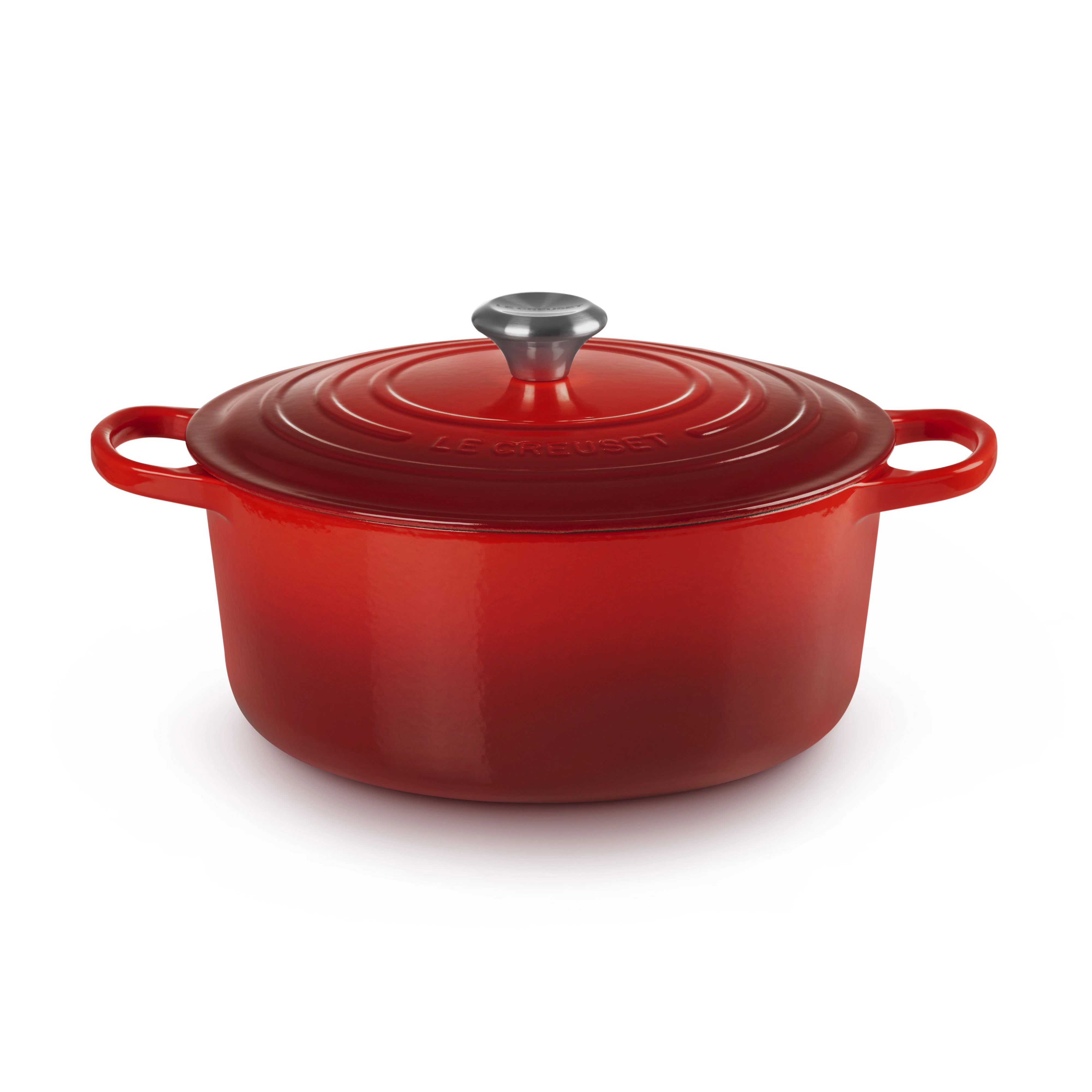 Le Creuset Signature Gryta Rund 28 Cm, cerise från Le Creuset, bild 3