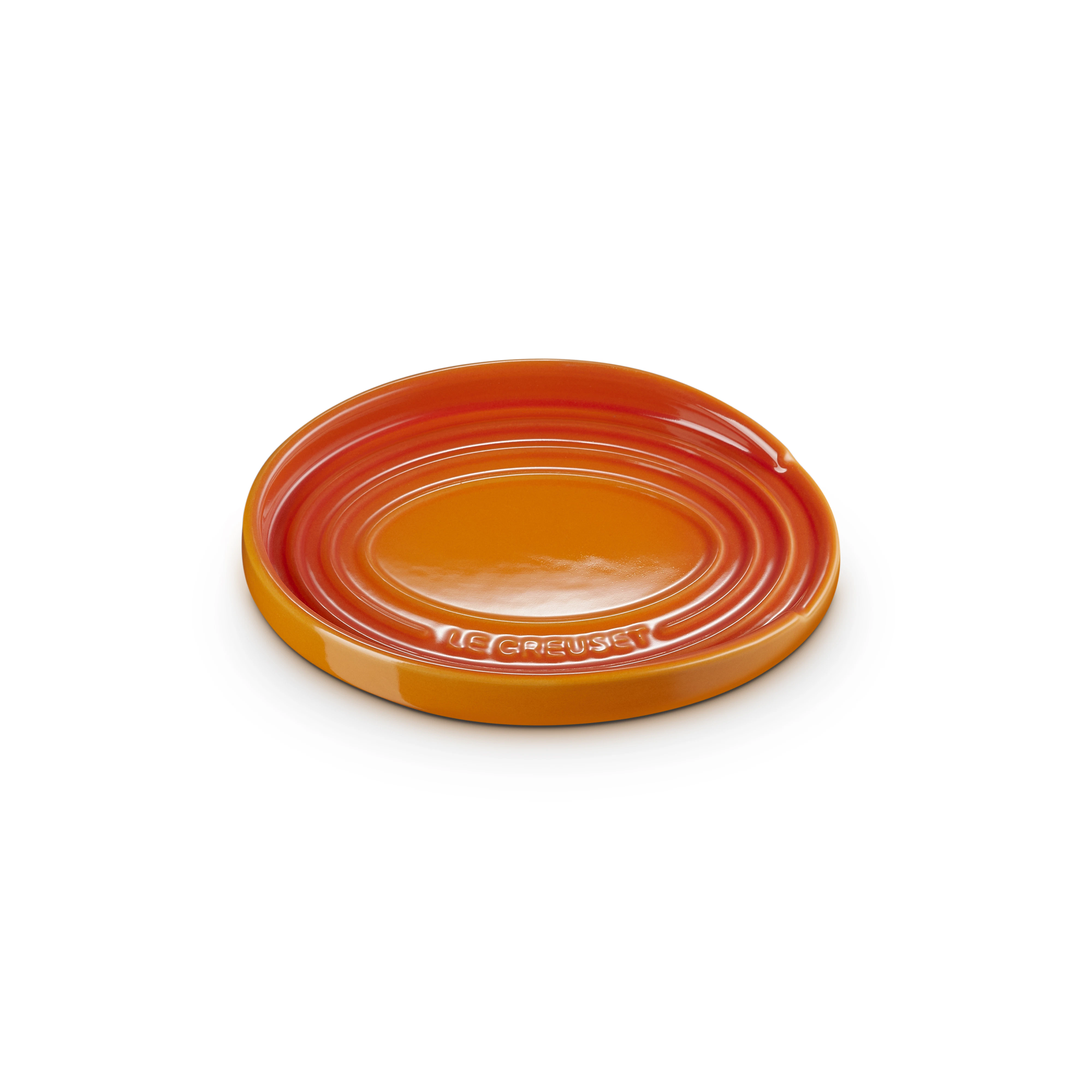 Le Creuset Signature Grytskedhållare Oval - Bestick- & Redskapsförvaring Stengods Volcanic