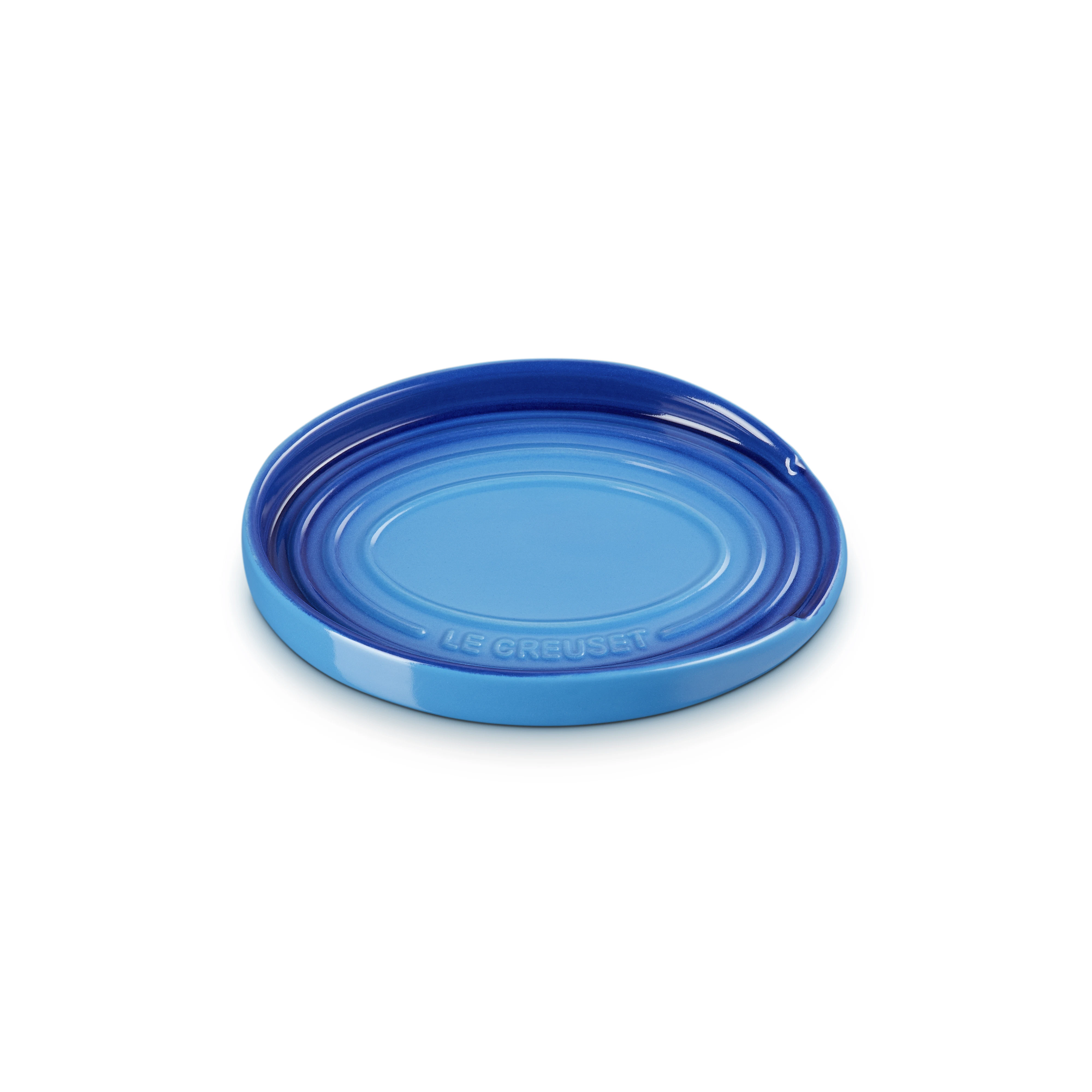 Le Creuset Signature Grytskedhållare Oval - Bestick- & Redskapsförvaring Stengods Azure