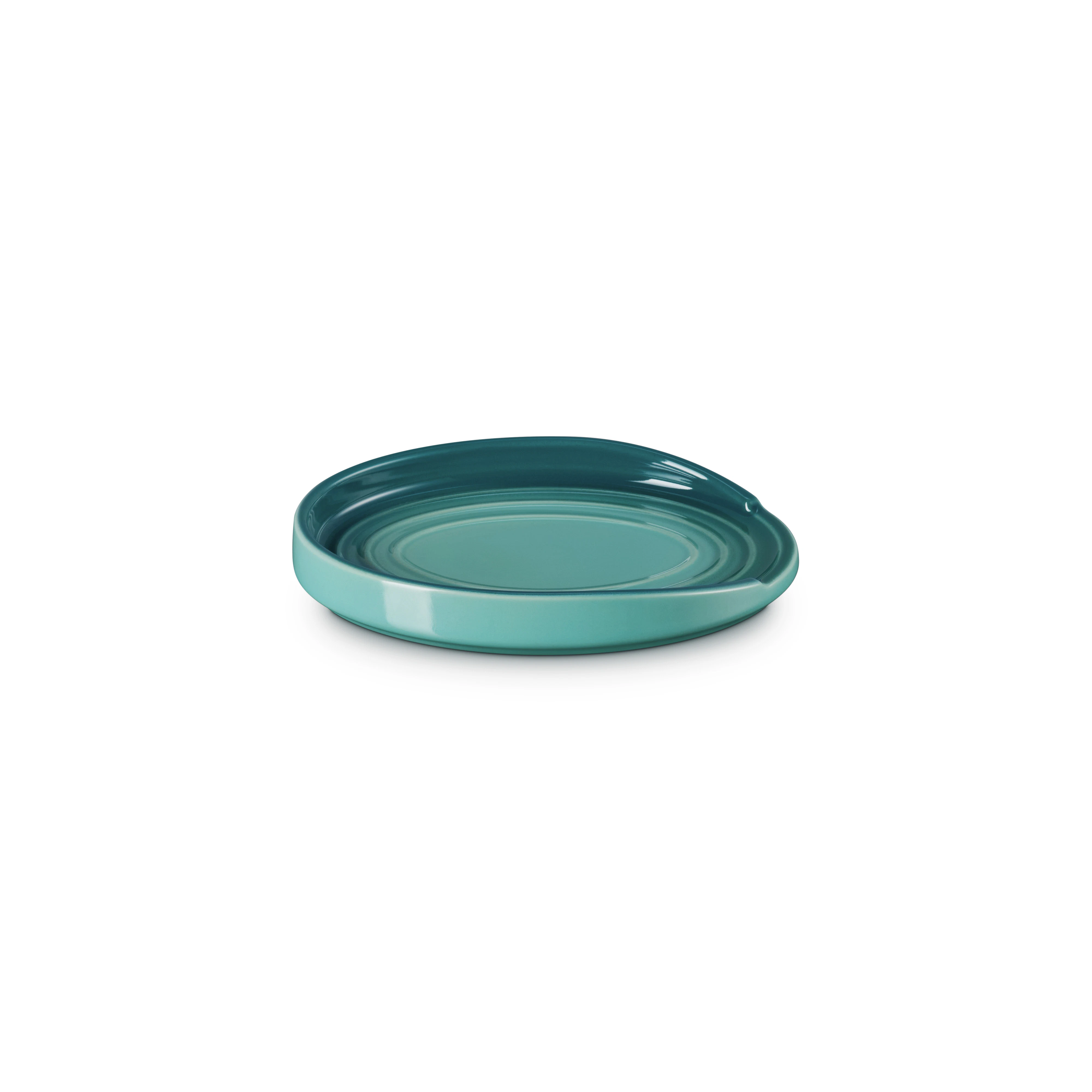 Le Creuset Signature Grytskedhållare Oval - Bestick- & Redskapsförvaring Stengods Bleu Riviera