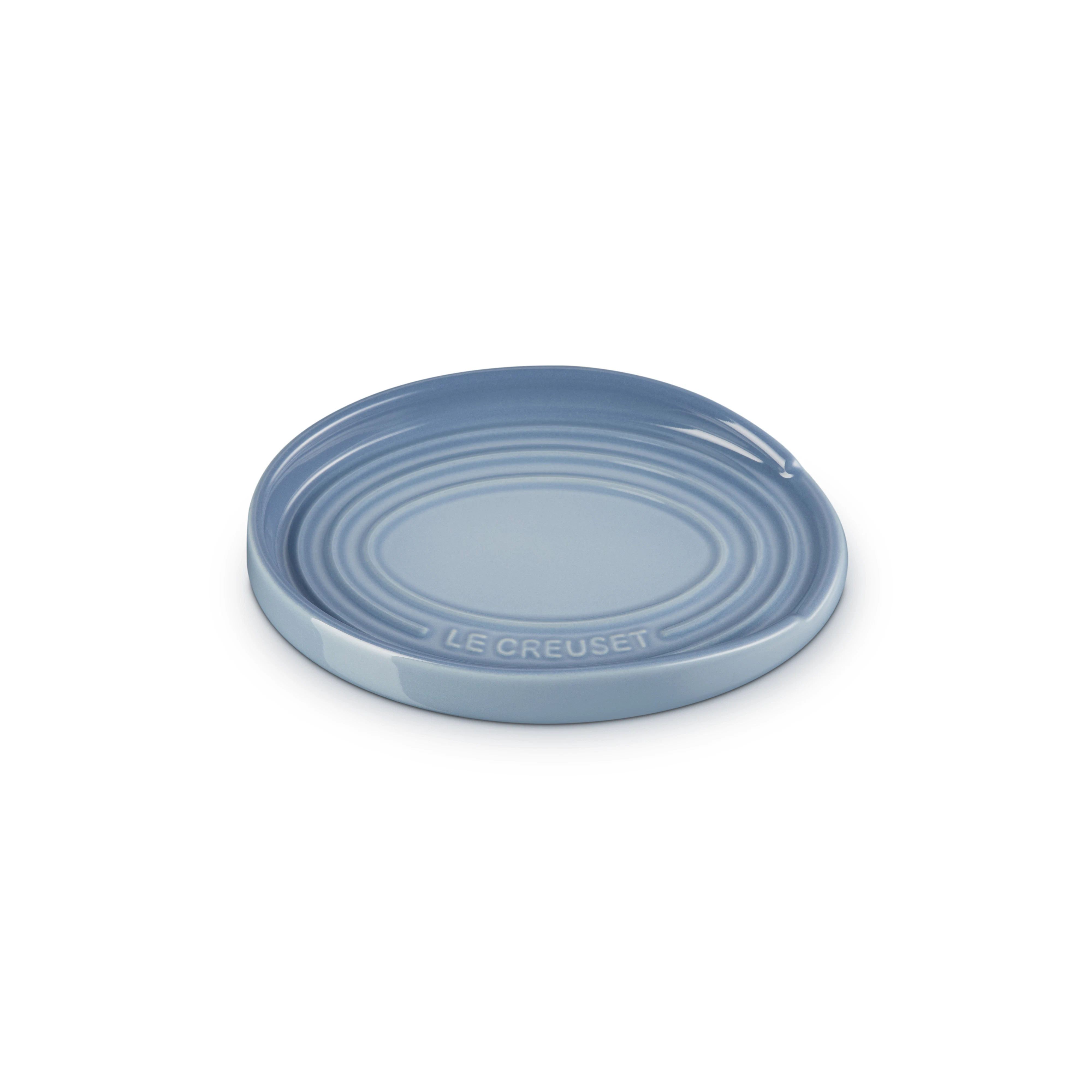 Le Creuset Signature Grytskedhållare Oval - Bestick- & Redskapsförvaring Stengods Chambray