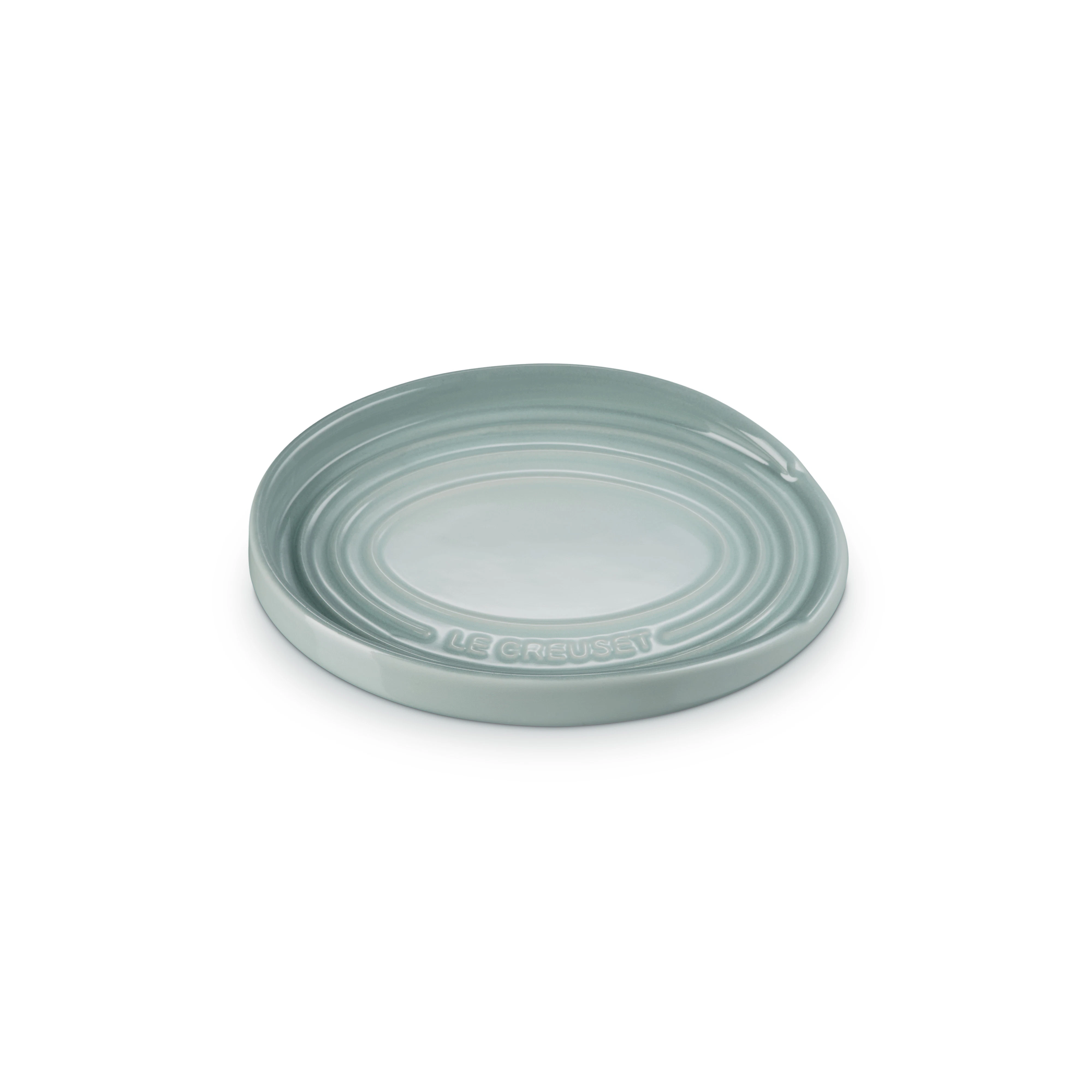 Le Creuset Signature Grytskedhållare Oval - Bestick- & Redskapsförvaring Stengods Sea Salt