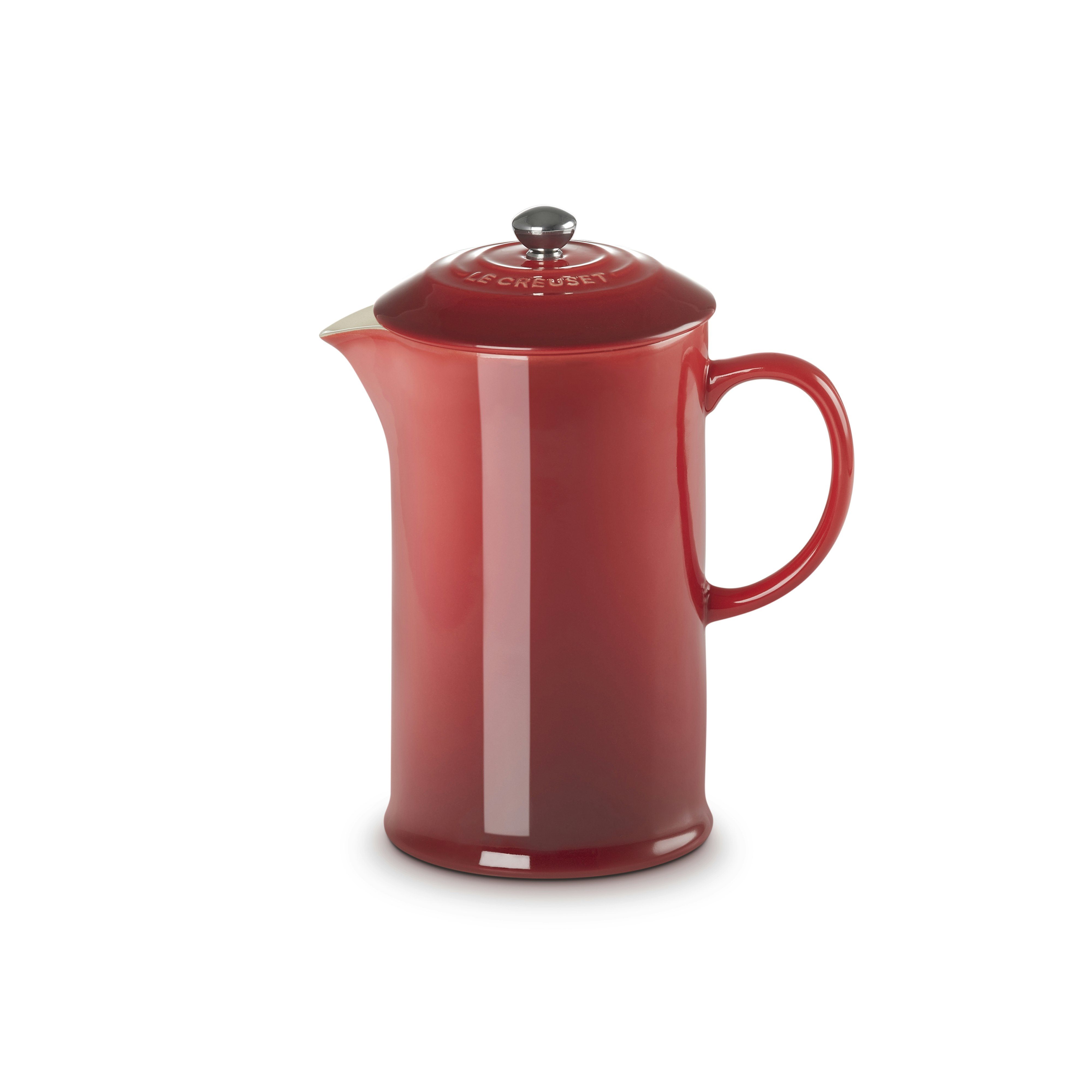 Le Creuset Signature Pressobryggare 1l - Kaffepressar Stengods Cerise