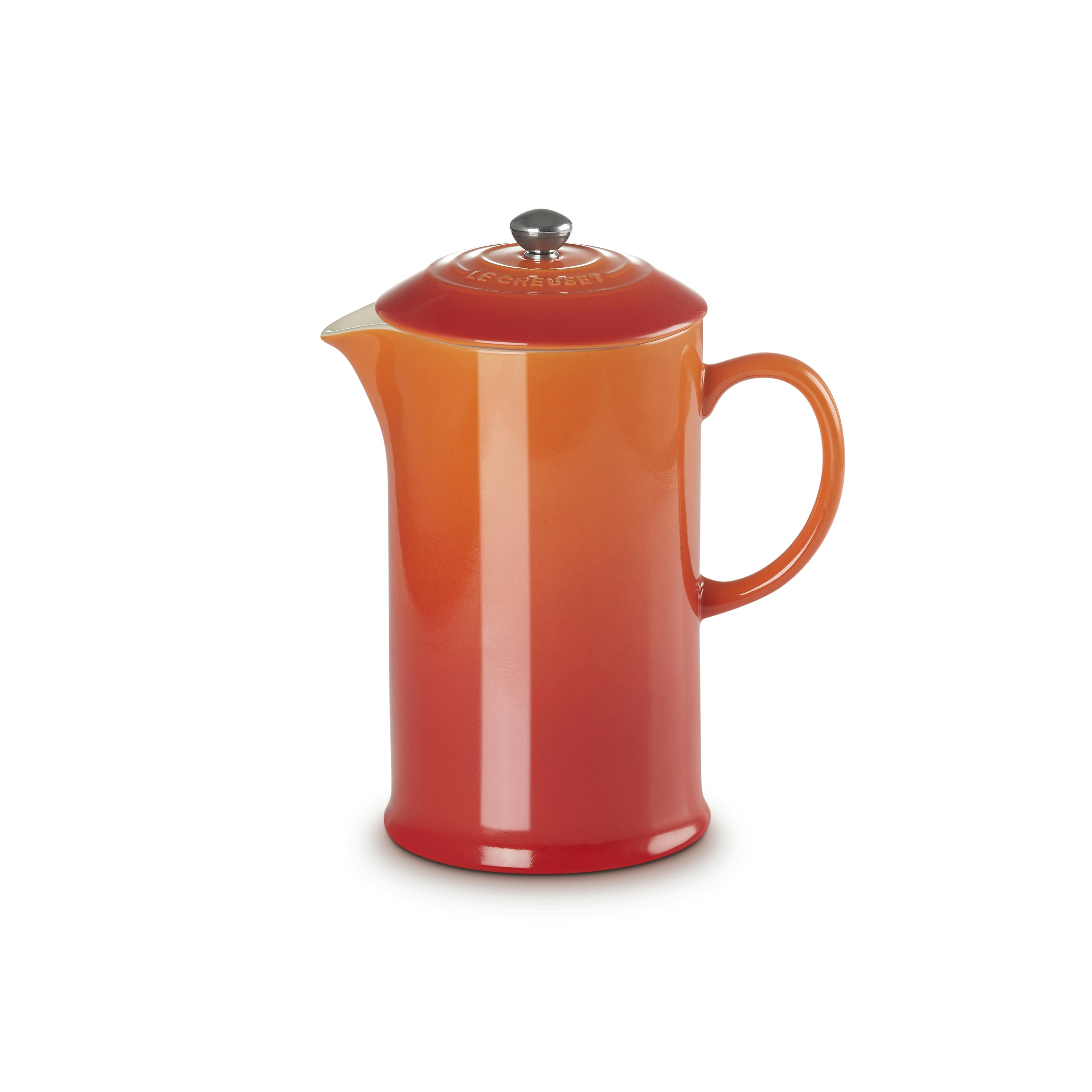 Le Creuset Signature Pressobryggare 1l - Kaffepressar Stengods Volcanic