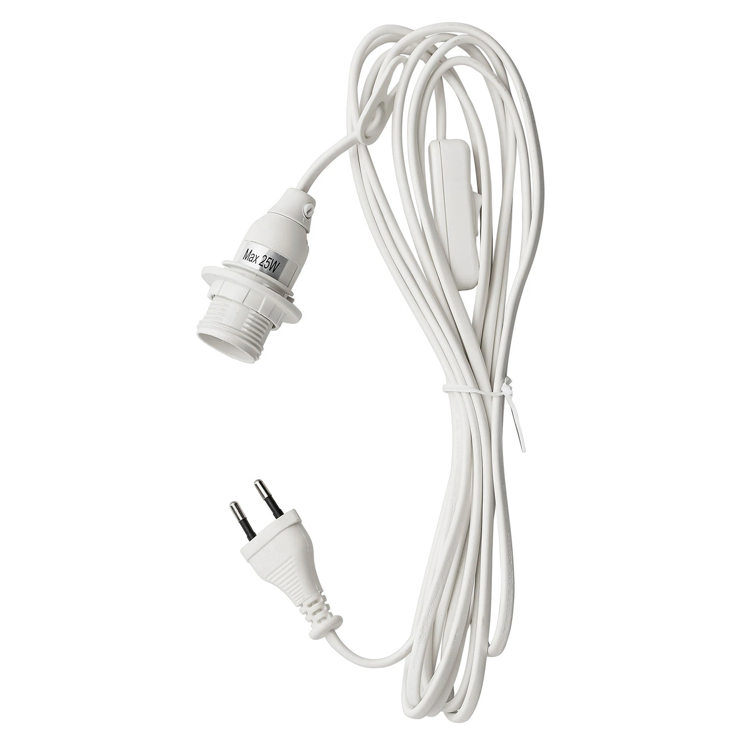 Lene Bjerre Icillia Kabelset 400 Cm - Lampsladdar & Lampupphängning Plast Vit