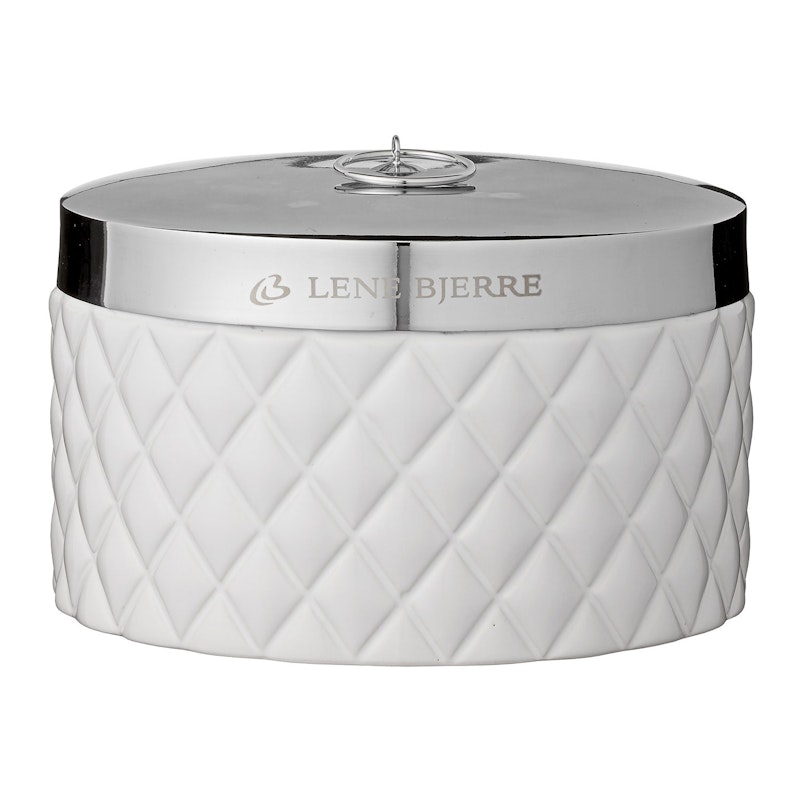 Portia Förvaringsburk Vit, 9 cm