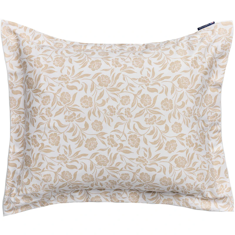 Flowers Örngott 50x60 cm, Beige