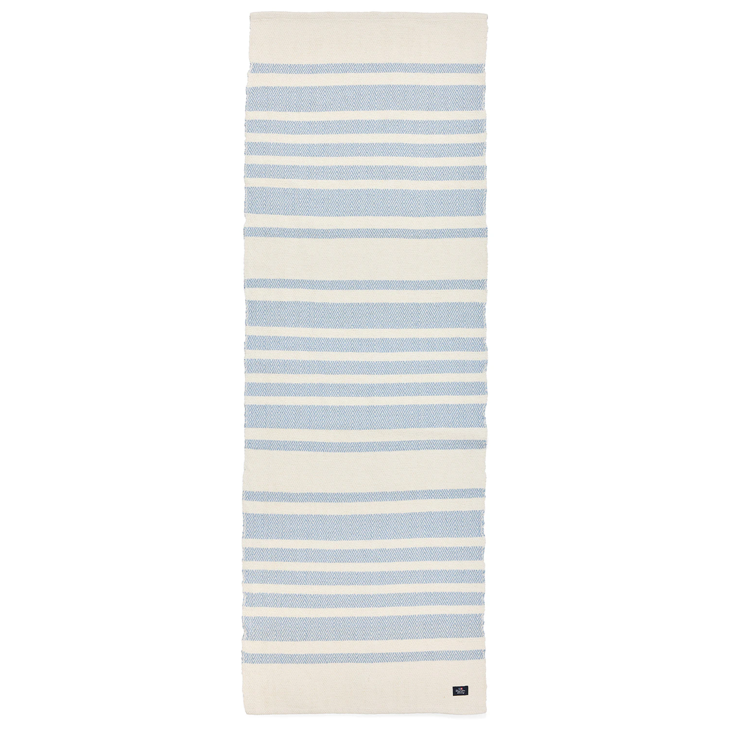 Lexington Herringbone Löpare 50x250 Cm - Dukar & löpare Ekologisk Bomull Vit