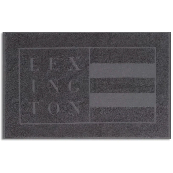 Lexington Hotel Badrumsmatta 60x90 Cm - Badrumsmattor Bomull Mörkgrå