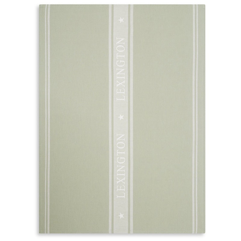 Icons Jacquard Star Kökshandduk, Sage green