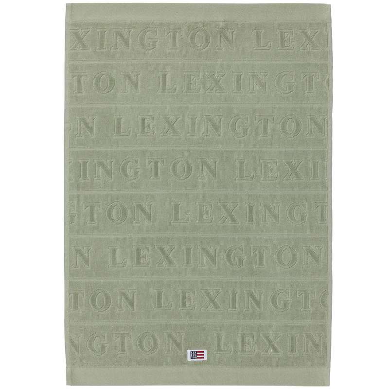 Jacquard Handduk 100x150 cm, Vintage Green