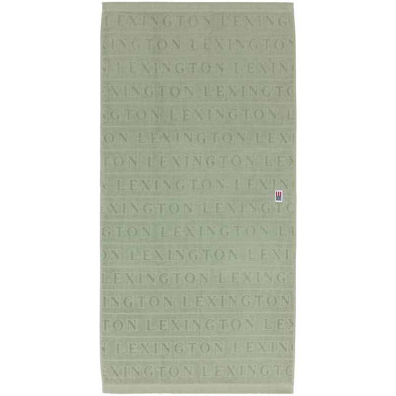 Jacquard Handduk 70x130 cm, Vintage Green