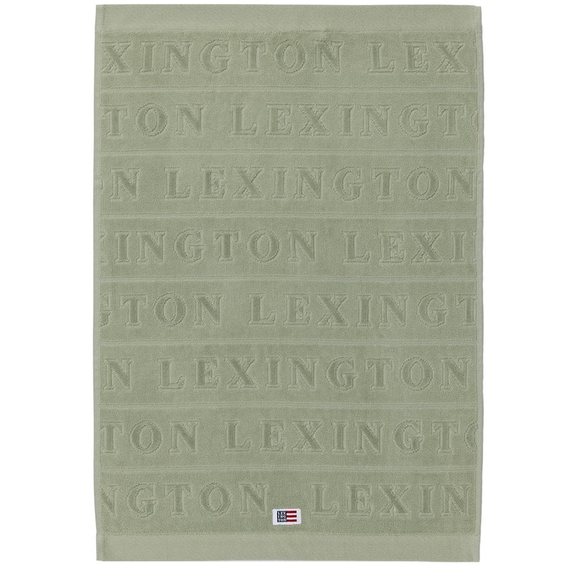 Jacquard Handduk 100x150 cm, Vintage Green